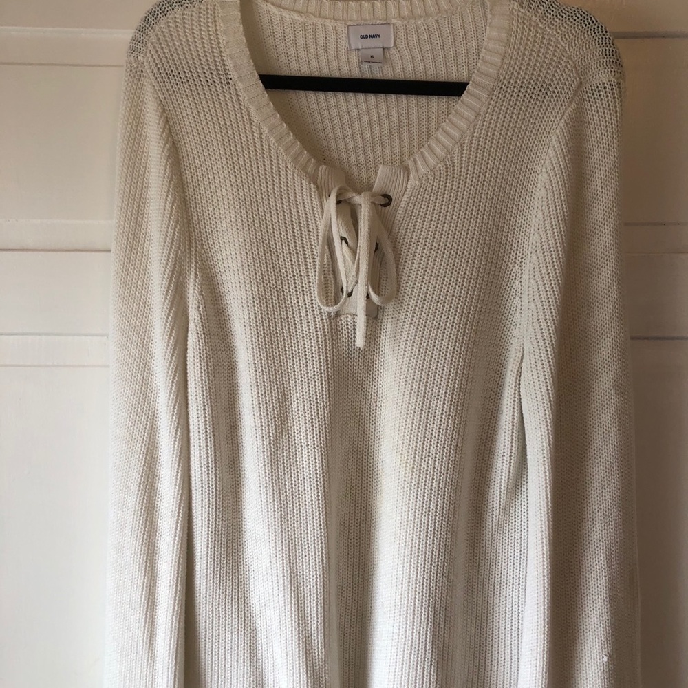 Old Navy Knotted Top Sweater